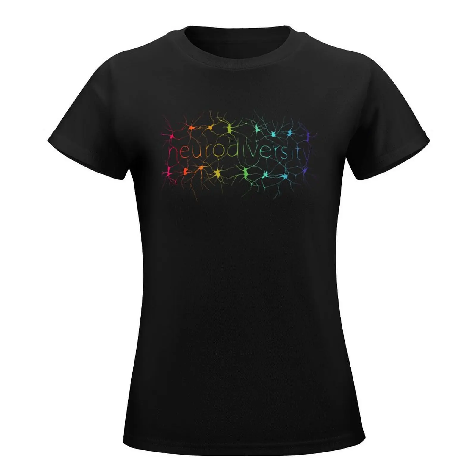 Neuron Diversity - Alternative Rainbow T-Shirt aesthetic clothes anime clothes summer clothes Women's clothing