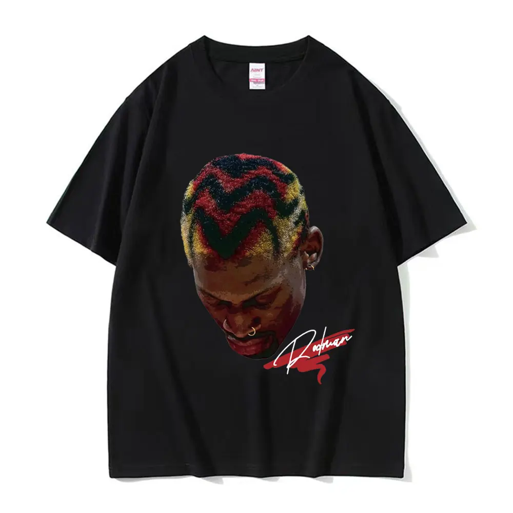 Nueva llegada, ropa para hombre, camiseta Y2k, ropa para hombre, novedad en camisetas, camiseta para hombre, camiseta de baloncesto caliente para niños, The Worm Dennis Rodman