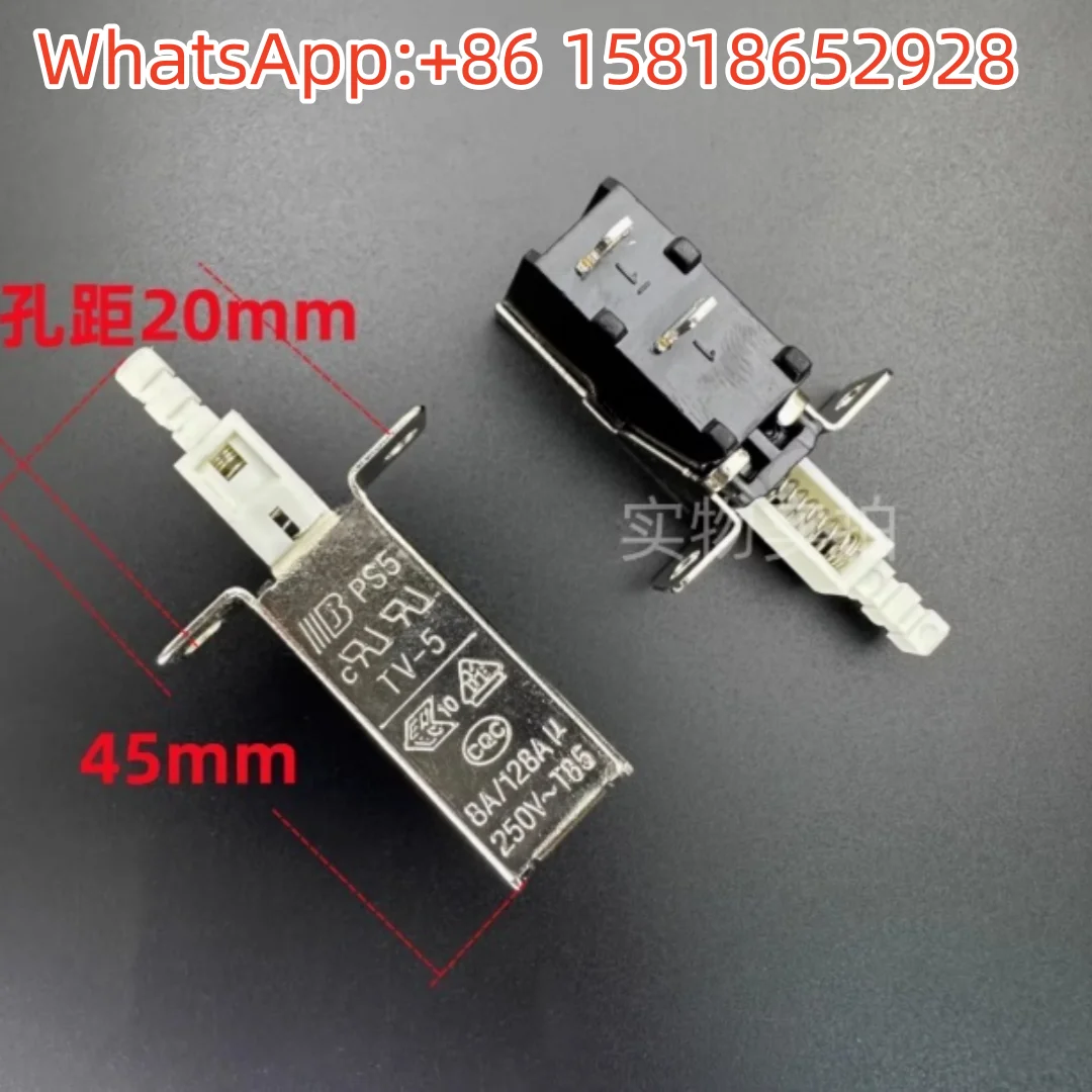 

5 шт. PS5 TV-5 с кнопкой блокировки 8A, прямой ключ, самоблокирующаяся регулируемая кнопка питания, Тайвань Beljia BEJ