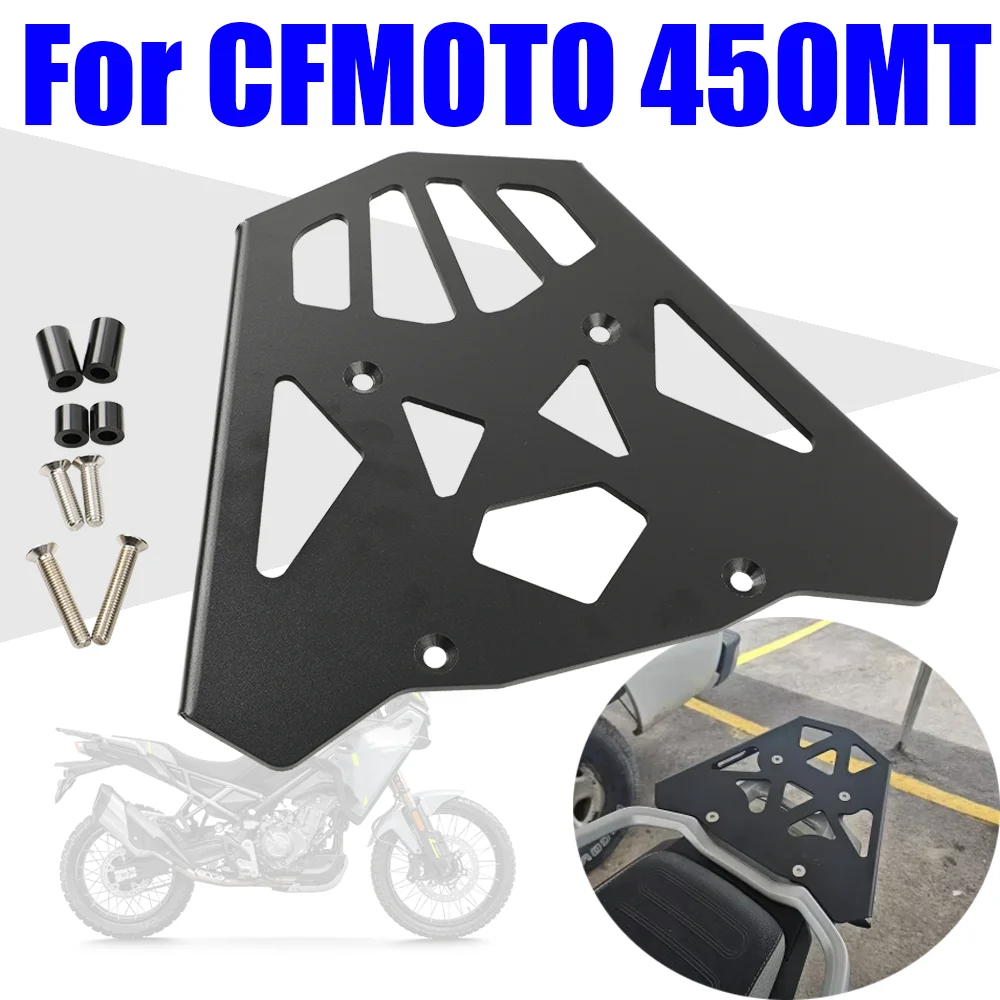 

Motorcycle Rear Luggage Rack Carrier Cargo Shelf Bracket Storage Top Box Support For CFMOTO CF MOTO 450MT MT450 MT 450 MT 2024