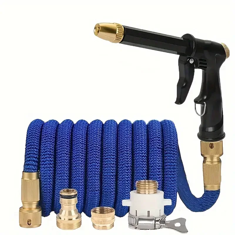 Hose Sprayer Nozzles Heavy duty high pressure hose nozzles Adjustable spray gun Metal brass hose accessories suitable for car