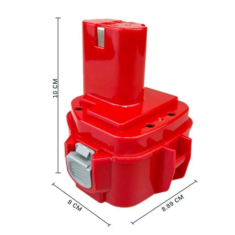 12V 4800mAh Replacement Battery for Makita  Ni-Mh Rechargeable Batteries Power Tools Bateria PA12 1220 1222 1235 1233S