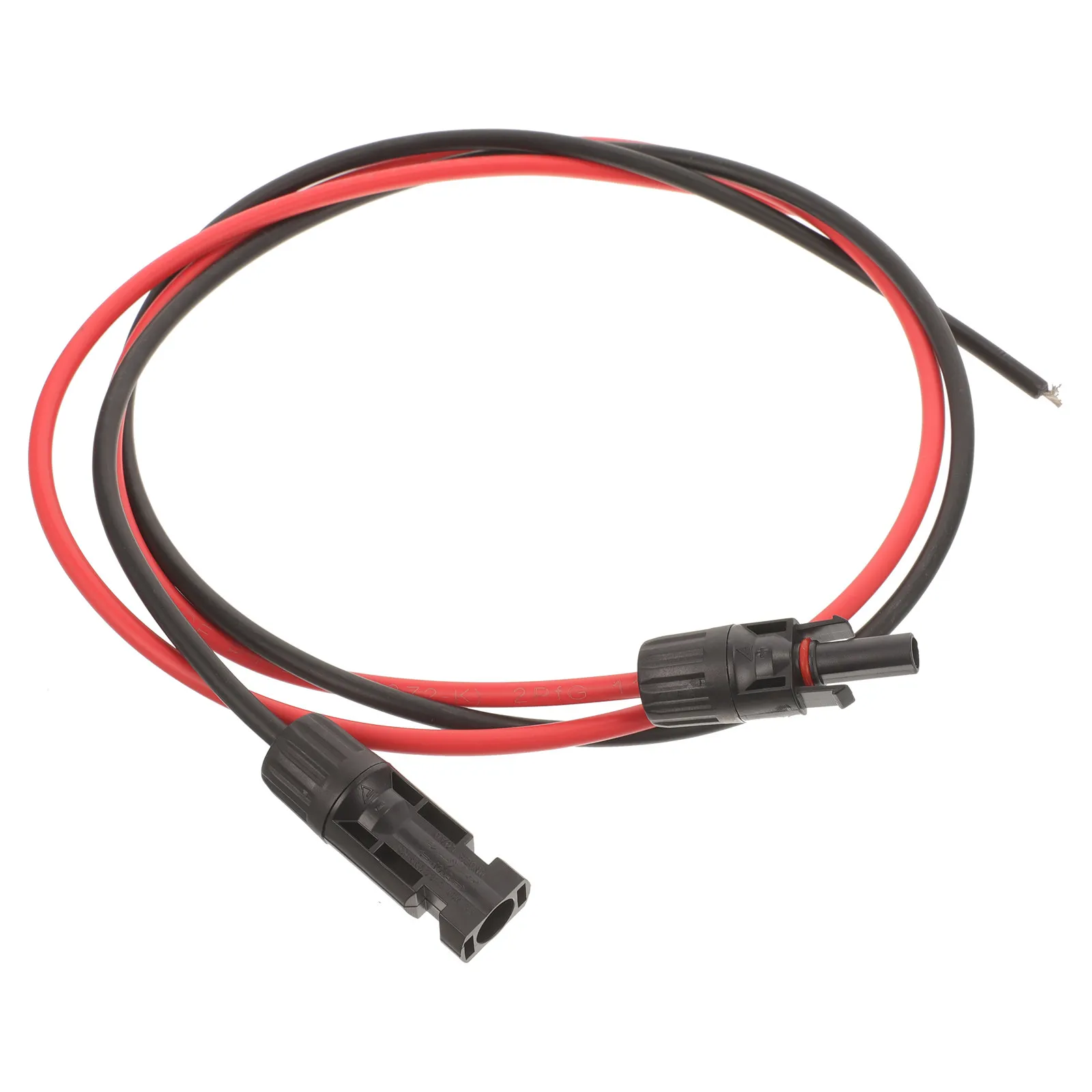 2Pcs Solar Connector Cable Compatible with Mc4 Connectors Easy-Carry Portable Solar Panel Wire for on-The-Go Charging