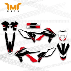 TMT Graphics Decals Stickers Motorcycle Background For GASGAS GAS GAS EC ECF 125 250 300 350 450 2014 2015 2016 2017