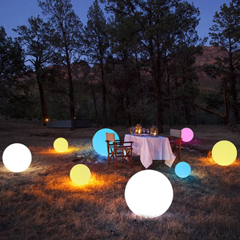 

Специальный уличный светодиодный садовый шар, настольная лампа, бар, ресторан, кафе, настольное атмосферное украшение, водонепроницаемый атмосферный свет