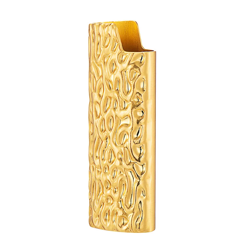 Texture Pattern Large Metal Lighter Cover BIC Bic Shell J6 Machine Set