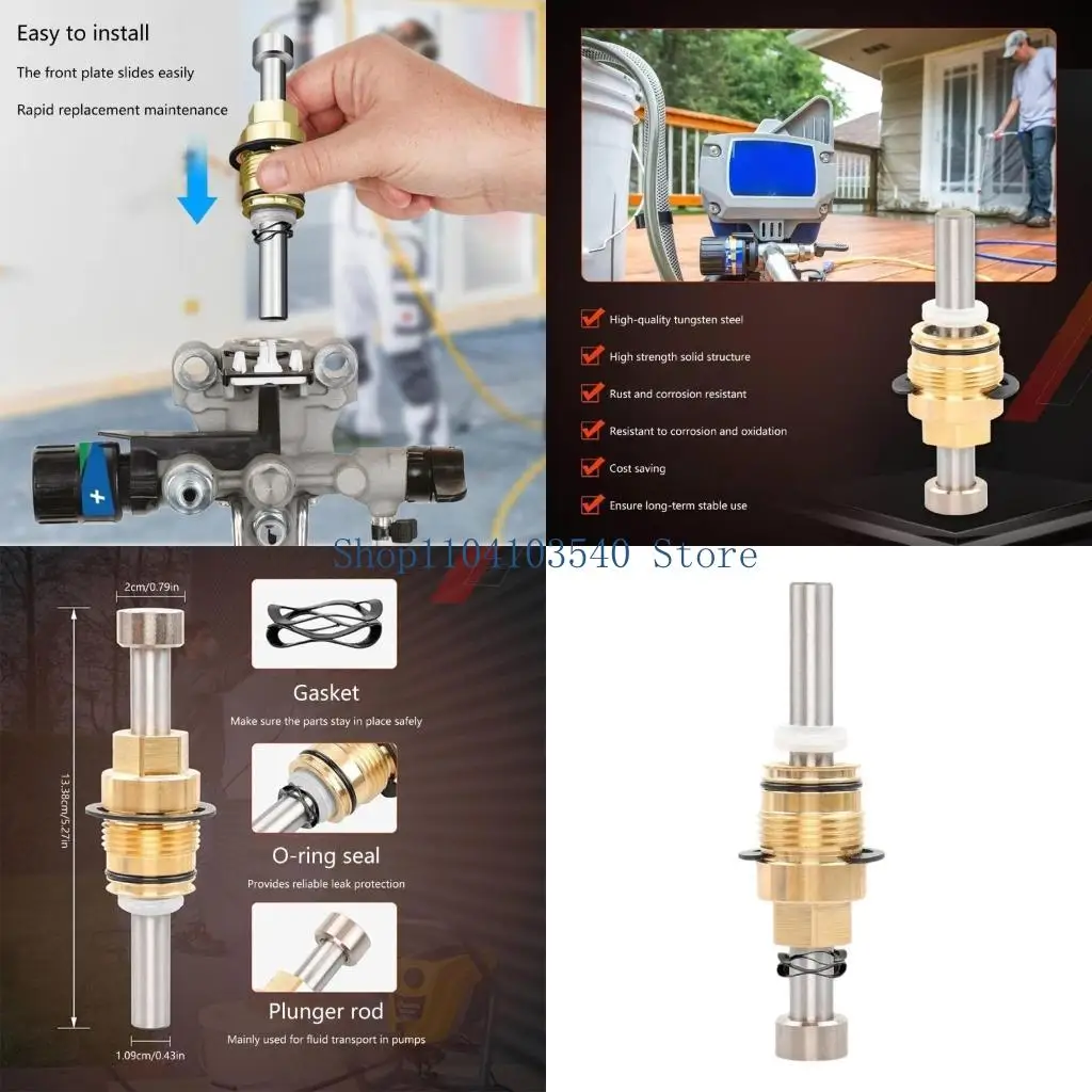 

02DC Efficient 288818 Pump Packings Kit for Homeowner Airless Paint Sprayers XR5 XR7 XR9 SR7 ProX7 ProX9 ProLTS 17 19