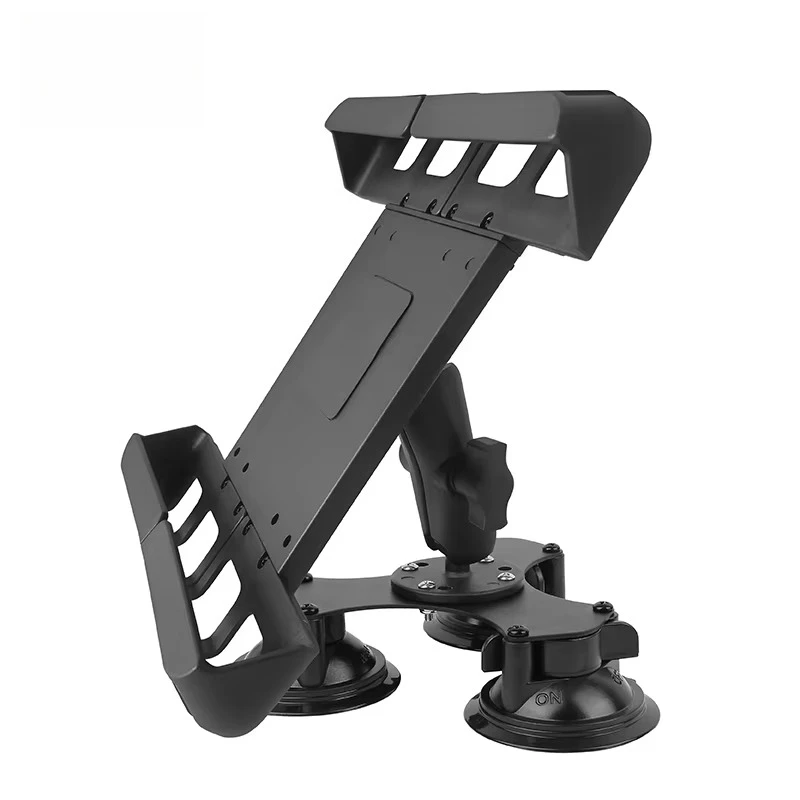 Plastic suction cup type car tablet computer holder, enlarged size, suitable for 1 inch 25MM ball head