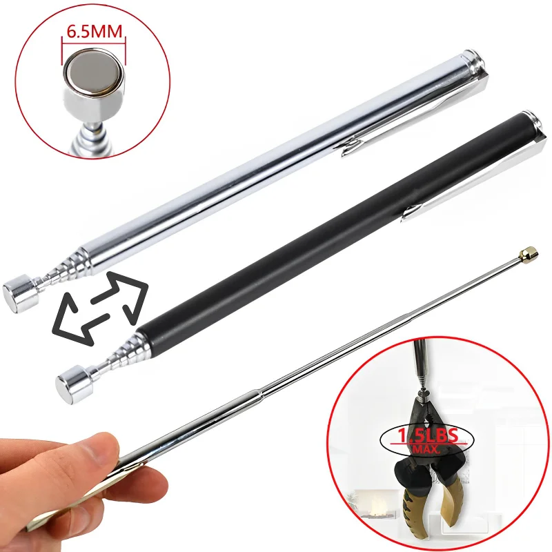 Portable Telescopic Magnetic Pen Handy Pickup Tool Pick Up Rod Stick Extending Magnet Handheld Telescopic Magnetic Pick Up Pen