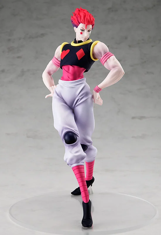 In Stock Original Anime Hunter X Hunter POP UP PARADE Hisoka PVC Action Figure ของเล่นเด็ก 16 ซม