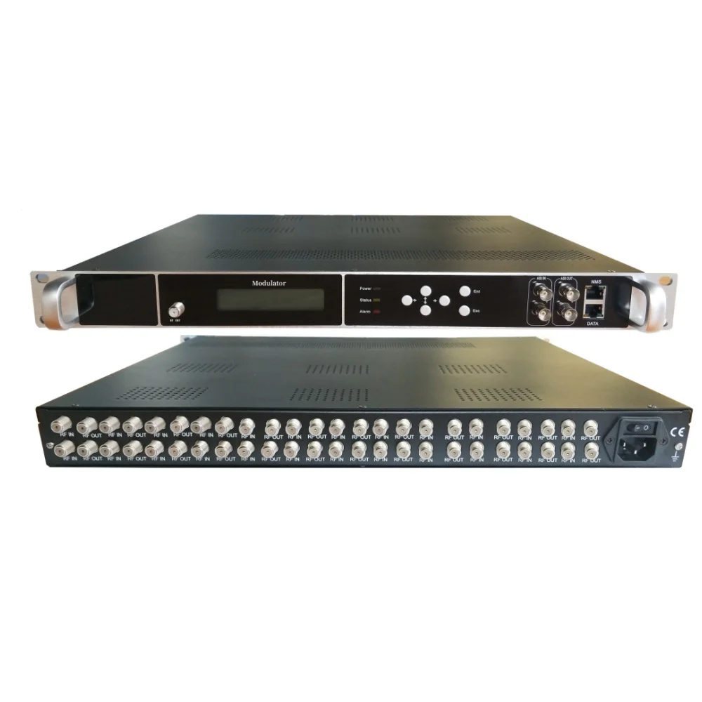 8 12 16 20 24 FTA ISDBT Tuner to 8 carriers DVB-C DVB-T ATSC ISDBT RF Modulator Digital Tuner to RF Modulator