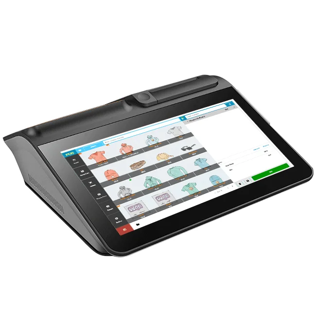 MS11.6 Inch All in One Point of Sale Manual Touch Screen Pos Payment System Portable Pos Machine Parts NFC Scanner Battery