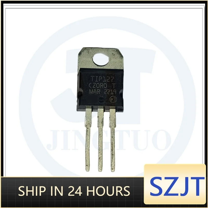 5/50PCS TIP127 TO-220 100V 5A PNP Darlington Transistors