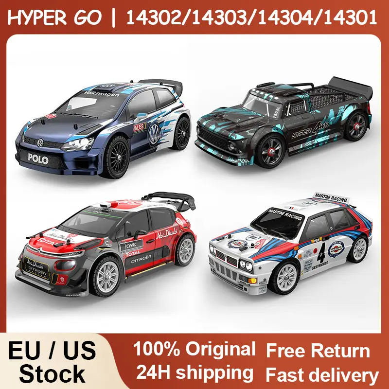 1:14 Scale RC Drift Car with Gyro Stabilization, Up to 55km/h