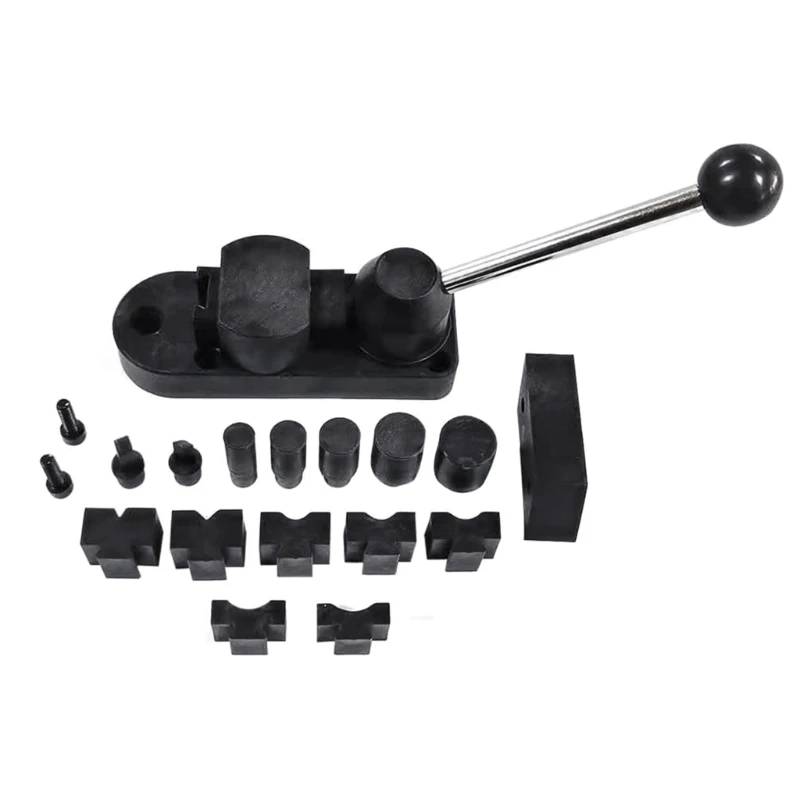 Multi-function Handtool Small Ring Bending Press Brake Machine Rounding Machine Forming Rolling Machine Gold Repair Tool A2BB