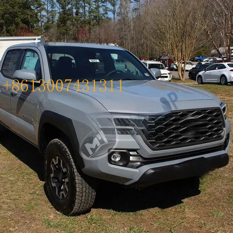 FactoryMaictop Car Accesorios Front Face Kit Bumper Grille Tyle 4x4 Pickup   Tacoma 2020 2021 Usa BODY KIT Standard
