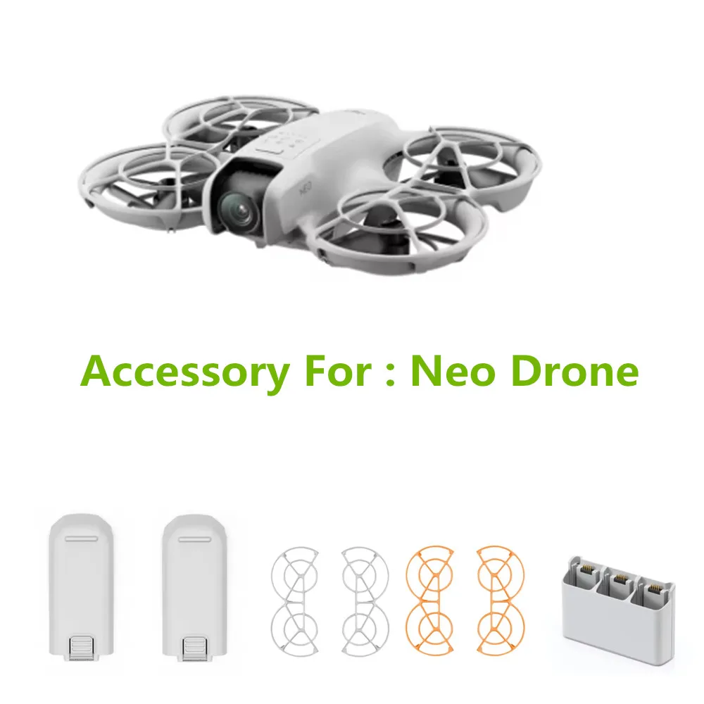Neo Intelligent Flight Battery 1435mAh Two-Way Charger / Propeller Maple Leaf /  Protect Frame / For DJI NEO Drone Parts