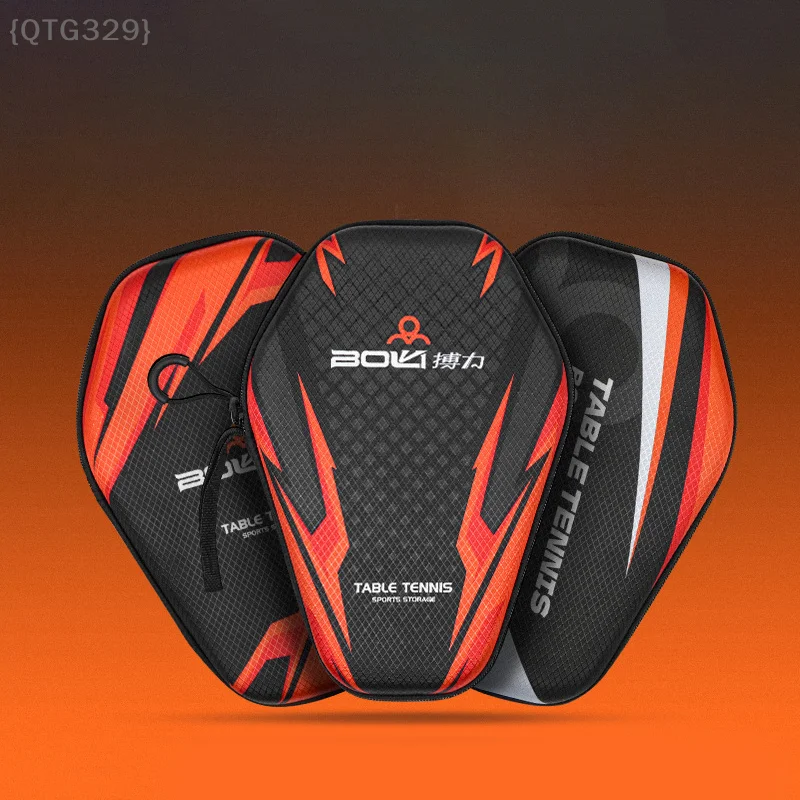 1 قطعة غطاء مضرب تنس الطاولة حقيبة التخزين مقاوم للغبار، مقاوم للماء، مقاوم للتصادم، حقيبة مضرب بينج بونج ذات الوجه الصلب {QTG329}