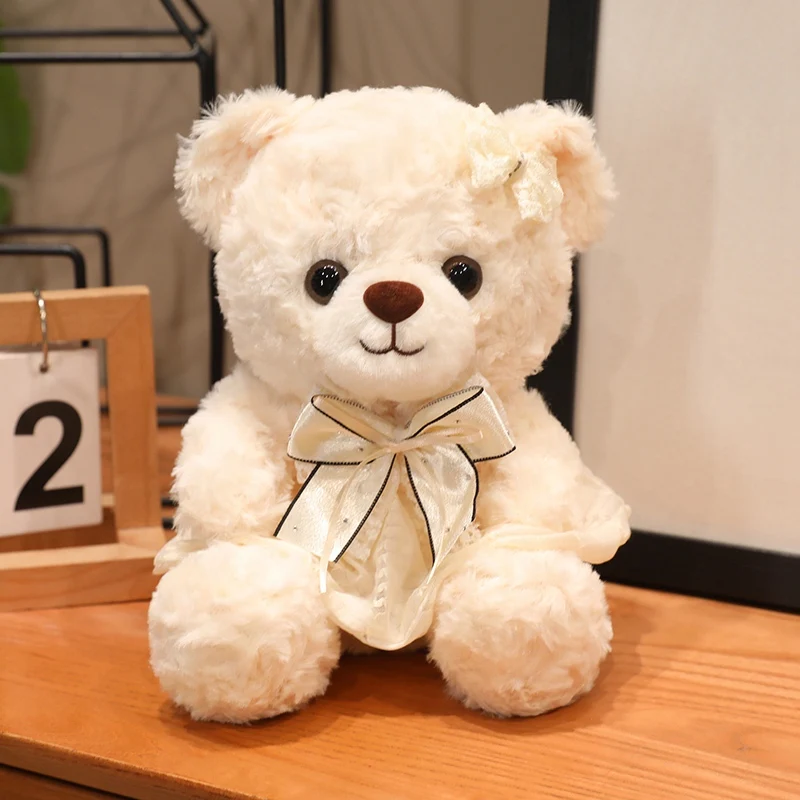 

20cm Bear Lovely Teddy Bear Plush Toys Stuffed Cute Bear Doll Boys&Girls Valentine's Gift Kids Baby Christmas Gift