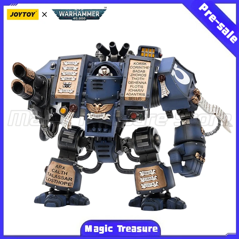 

【MT】In stock JOYTOY 1/18 Action Figure Warhammer 40K Space Marines Ultramarines Venerable Dreadnought Model Toy Collection