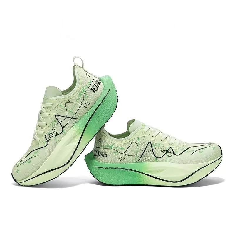 Luxury Brand Running Shoe Mesh Breathable Walking Jogging Shoes Anti-Slippery Sports Shoes Carbon Plate Outdoor Sports Shoe Men