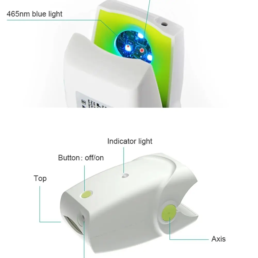 Against Nail Fungus Laser Therapy Device 905nm 470nm Toenail Fungal Treatment Foot Care Tool Blue Light Therapy