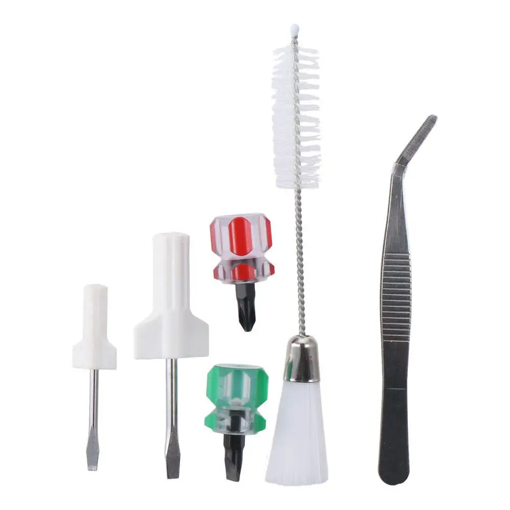 Metal Sewing Machine Cleaning Kit 12.5cm Overlock & Serger Service/Repair Tool Kit Mini Portable Screwdriver For Machine