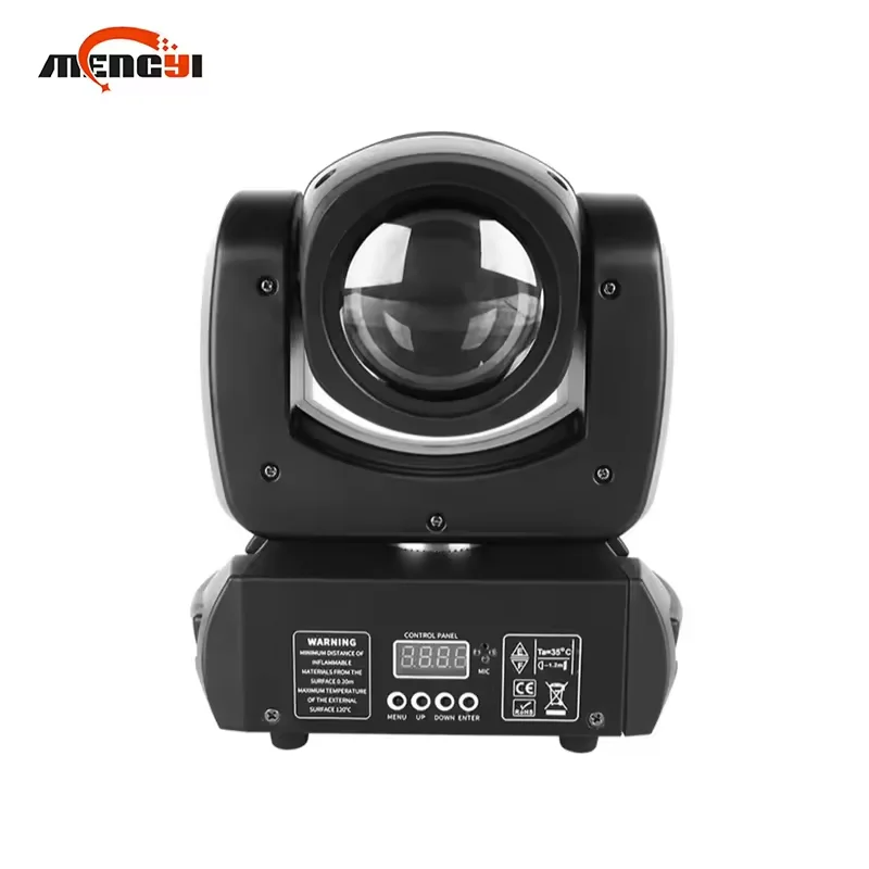 Imagem -02 - Mini Led Movendo Palco Luz Rgbw Feixe de Luz Dmx 100w