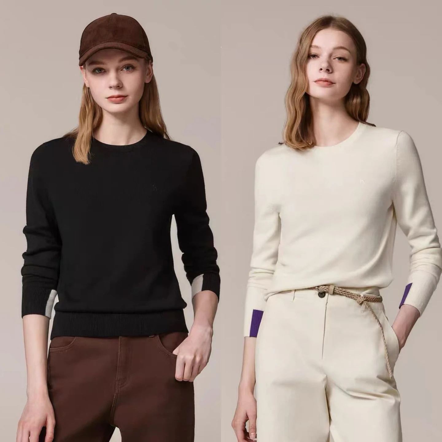 เสื้อสเวตเตอร์ไหมพรมถักทรงหลวม สีเลมอนชีส 25 สำหรับฤดูหนาว สไตล์ลำลอง เหมาะสำหรับใส่ไปทำงาน ดีไซน์เรียบง่าย ทันสมัย ทรงเข้ารูป แขนยาว สำหรับผู้หญิง