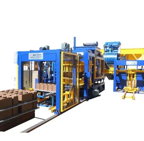 Concrete Cement Solid Brick Block Making Machine brick machine making automatic
