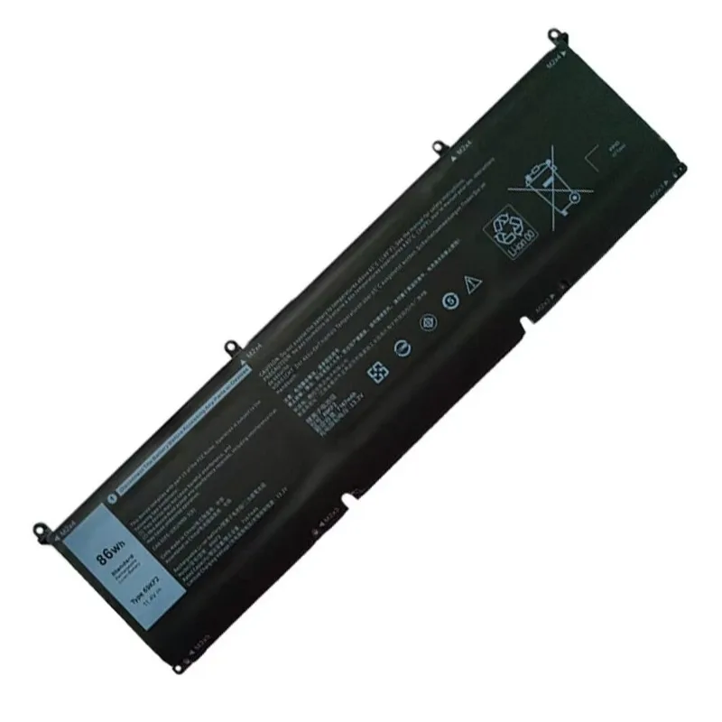 In Stock 8FCTC 69KF2 11.4V Replacement Battery for Dell G15 5510 5511 5515 5520 5525 5530 P91F P45E G7 7500 Laptop Batteries