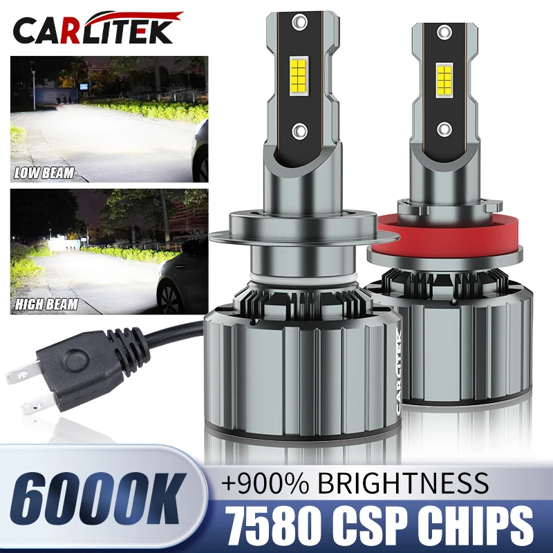 

HLXG H7 H11 LED Headlight Bulbs H4 High Power for Car Headlamp H8 H9 9005 9006 HB3 HB4 9012 HIR2 Auto Diode Lamps Canbus 6500K