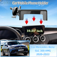 Car Phone Holder for Mercedes-Benz GLC 300 43 AMG 63 S 2020~2022 Air Vent Cellphone Mount GPS Bracket Gravity Stand Accessories