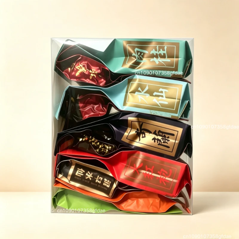 High-quality Dahongpao small bubble bag mixed  oolongtea Wuyi rocktea 5-10g aluminum foil bag