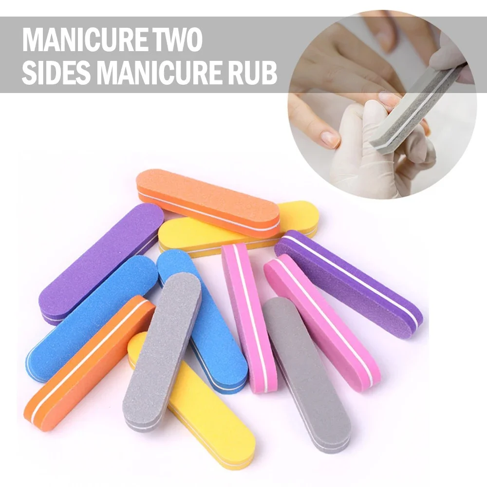 Limas pulidoras profesionales para decoración de uñas: juego de 15 para el cuidado de manicura