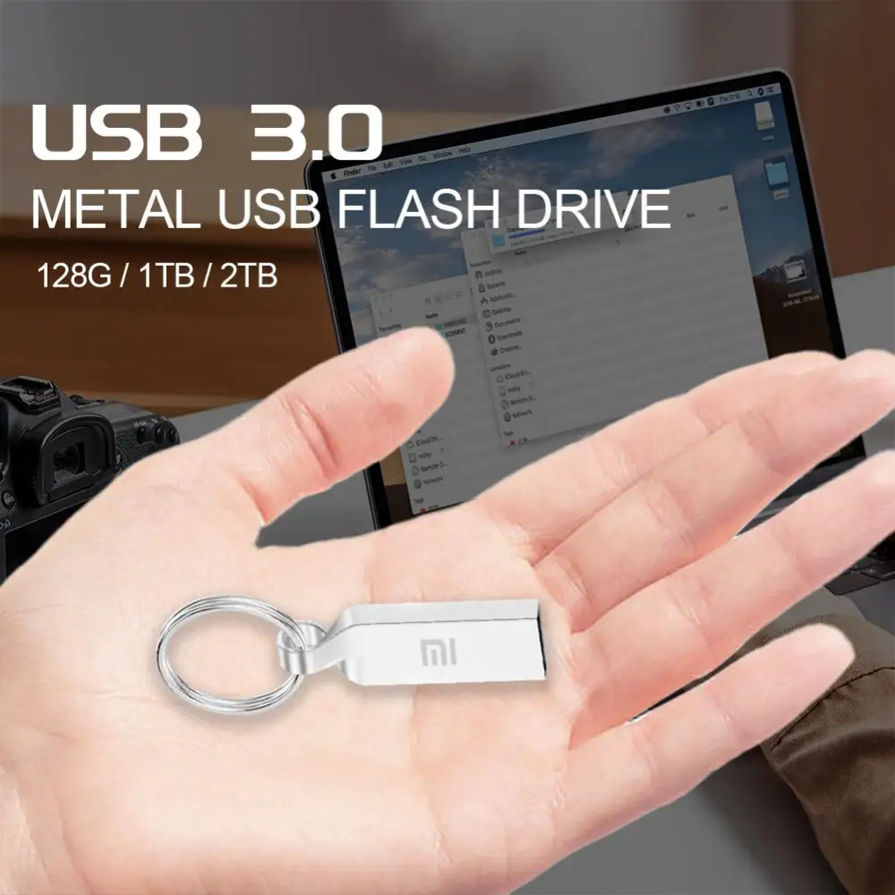 Xiaomi Originele Usb 3.0 Pendrive 2Tb High-Speed Pen Drive 1Tb Metalen Cle Usb Flash Drive 512Gb 256Gb Draagbare Ssd Memoria Type-C