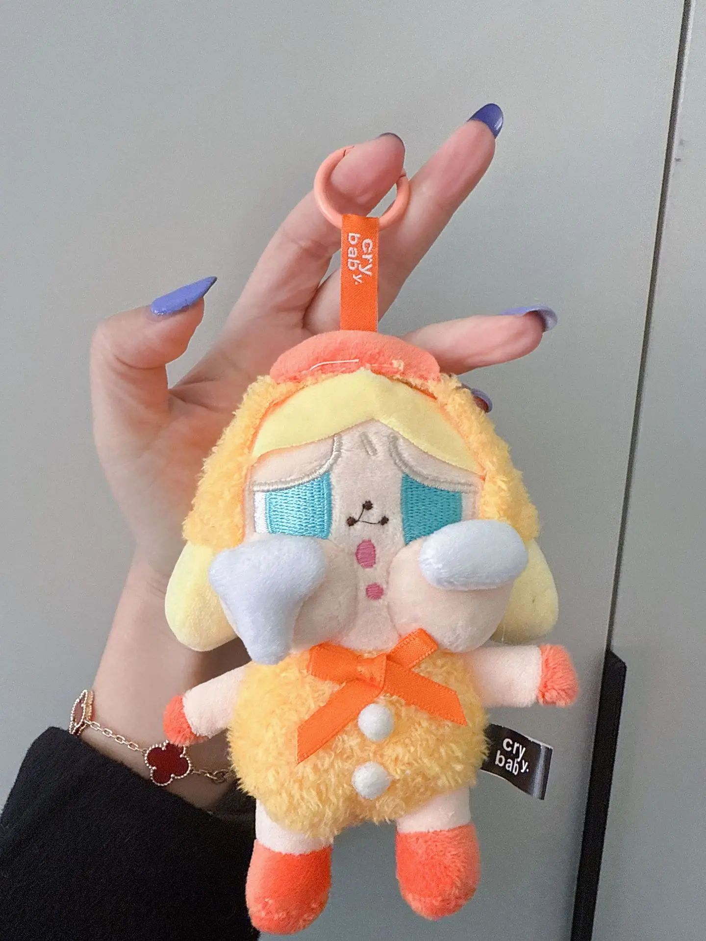 

New Figures Crybaby Crying Again Series Cute Toy Crybaby Animal Pendant Keychain Surprise Gift