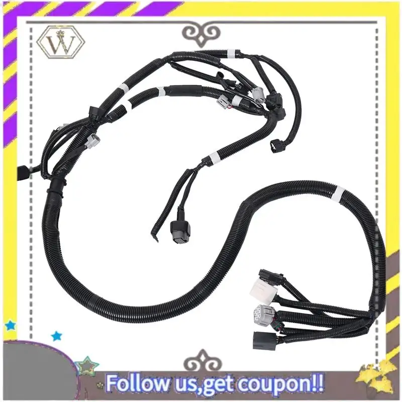 

ABXV-Excavator Electrical Cable 4HK1 Engine Harness Engine Wiring For JS160 JS200 OEM: 8980627092 721/12347 72112347 Replacement