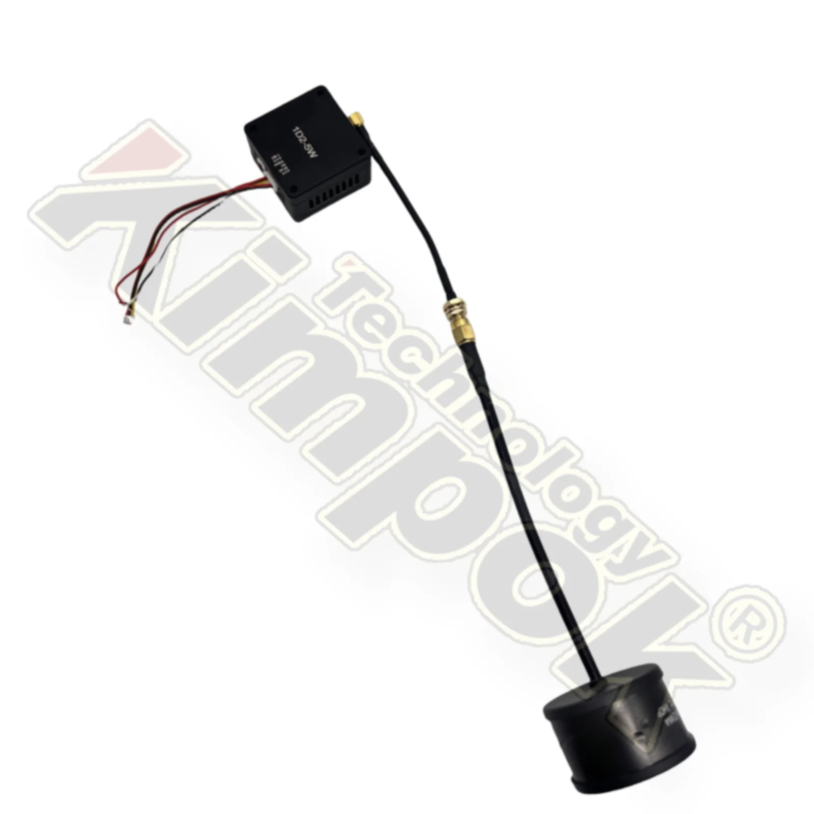 Lightweight 38g 5W 1.2G VTX 9CH FPV Video Transmitter FPV Transmission 1.2G VRX Wireless Imagefor FPV Racing