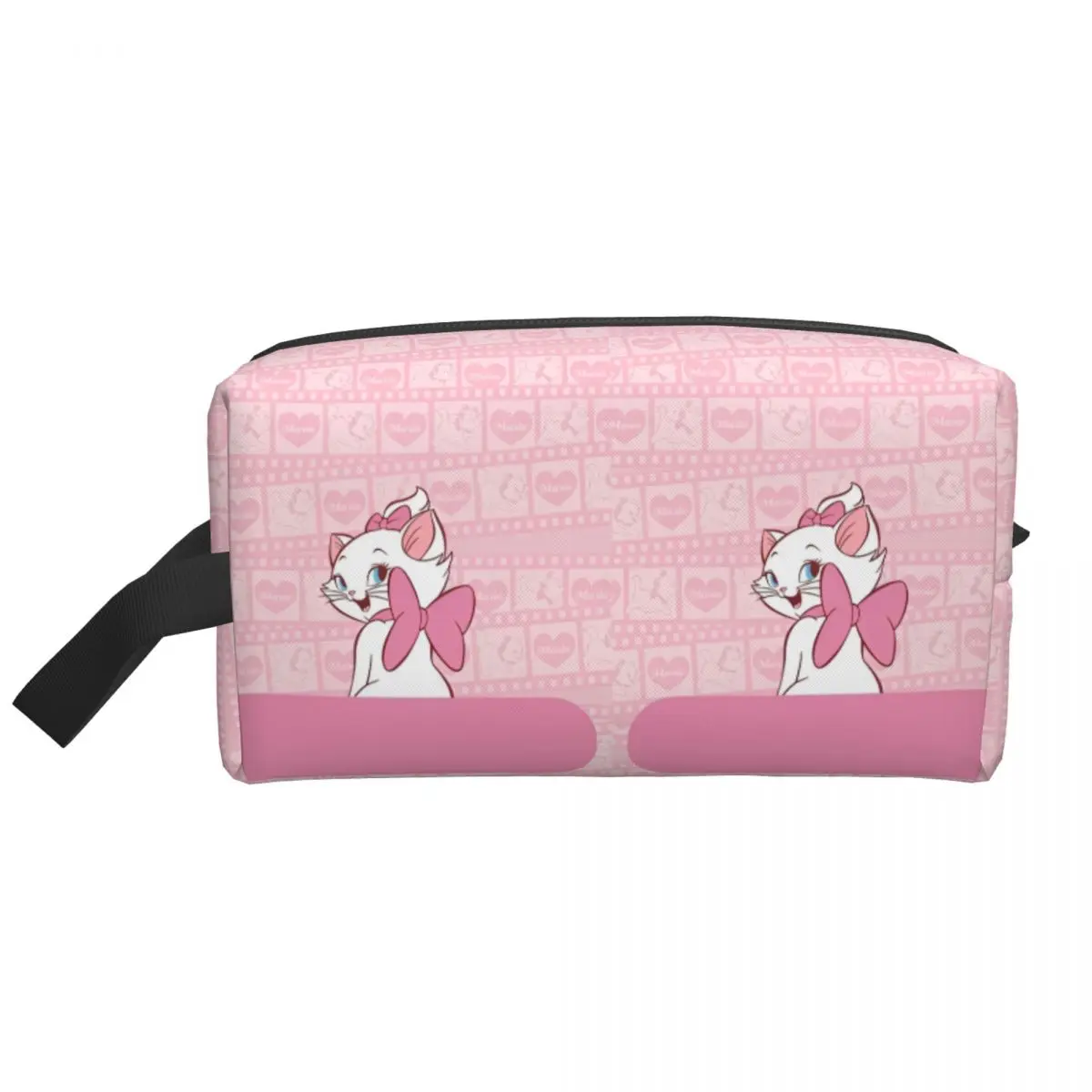 

The Aristocats Marie Cat21 Косметичка для предметов первой необходимости Новинка Портативные косметички Ежедневные графические женские органайзеры для хранения