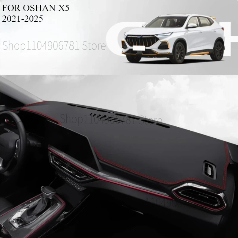 

FOR OSHAN X5 2021-2025 Car Dash Mat Dashmat Dashboard Mat Cover Sun Shade Dash Board Cover Carpet Accessories