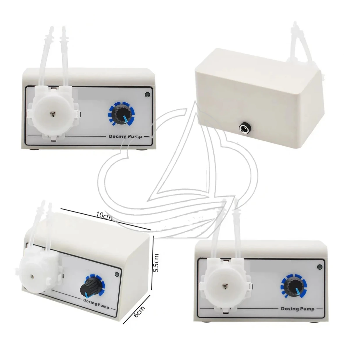 

Mini 220V Peristaltic Pump, Quantitative Liquid Dosing Pump, Compact Water Transfer Device for Lab and Aquarium Use