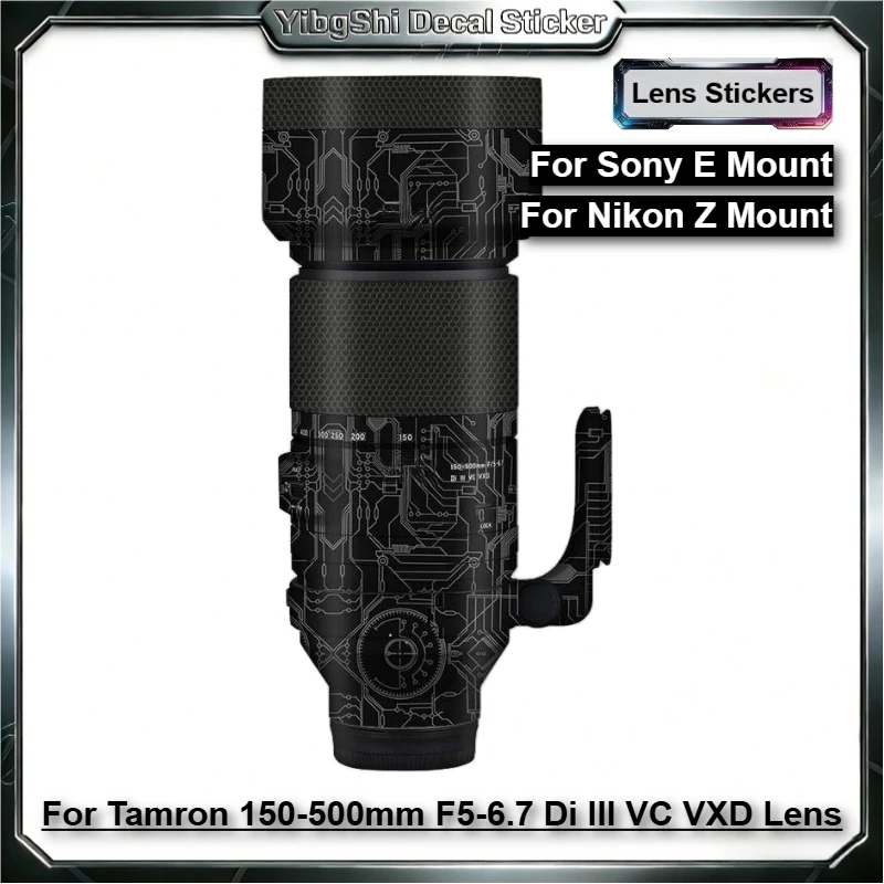 

Защитная наклейка-пленка для объектива Tamron 150-500mm F5-6.7 Di III VC VXD для креплений E/Z, защита корпуса от царапин
