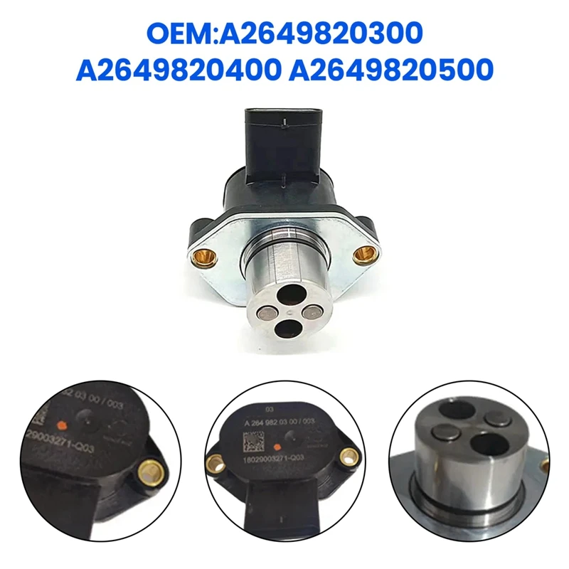 A2649820300 For Mercedes-Benz W177 M260 M264 Pressure Converter Intake Solenoid Regulator 2649820400 2649820500