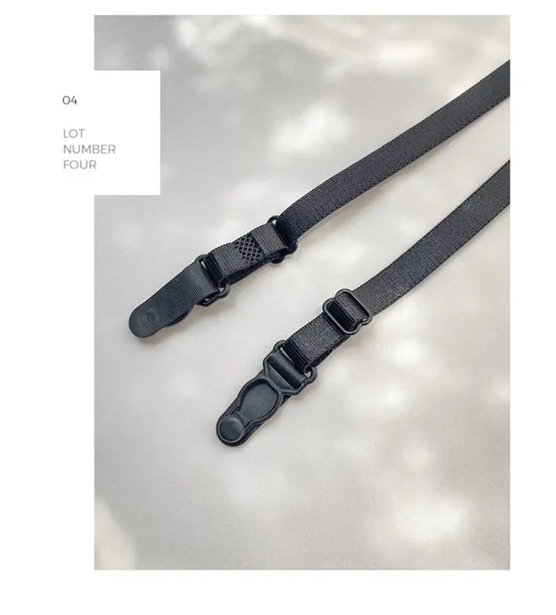 Medias ajustables con encaje, calcetines largos de tubo para mujer con banda en la cintura, clips antideslizantes para liguer...