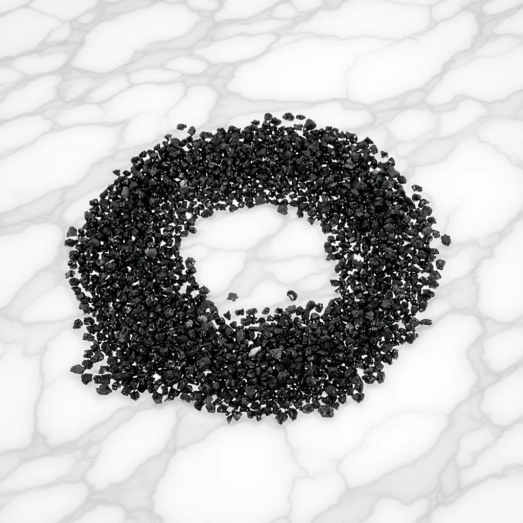 

50G 2Mm Black Tourmaline Granules For Chakra Balance Metaphysical Healing Jewelry Diy Decoration Textiles Coatings Electronic