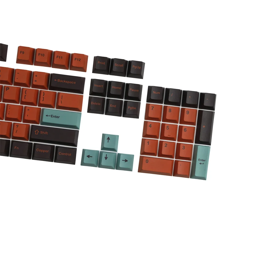 Imagem -04 - Gmk Cobre Pbt Keycap 142 Teclas Cherry Profile Dye Subbed Retro Cthulhu Keycaps para mx Interruptor Teclado Mecânico