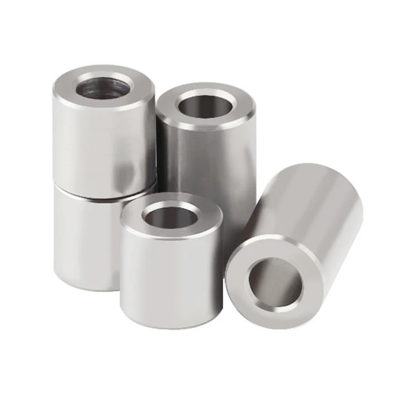 304 Stainless Steel M6 M8 Unthreaded Standoff Spacer Bushing Washer Round Hollow Gasket Sleeve Length 2 3 4 5 6 ~ 40mm image 3