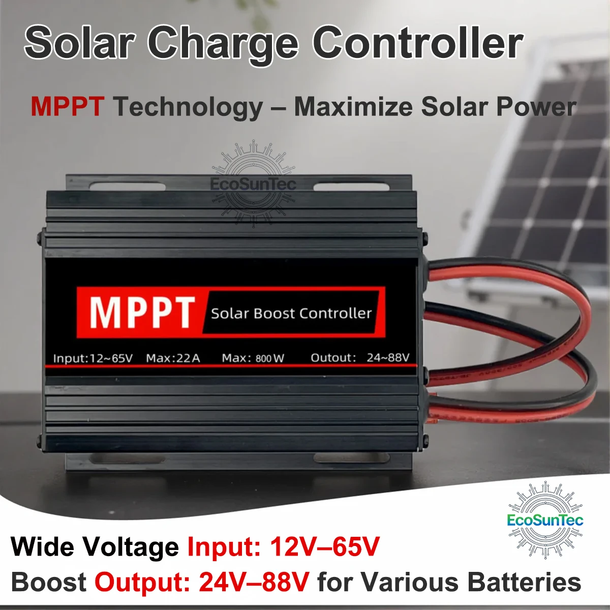 800w-22a-mppt-solar-boost-charge-controller-12-65v-input-to-24-88v-output-for-24v-72v-lithium-lifepo4-lead-acid-batteries-oled