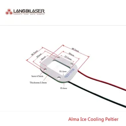 Peltier de refrigeración para TES1-11705, pieza de mano láser de diodo de platino de hielo Soprano, A-L-M-A